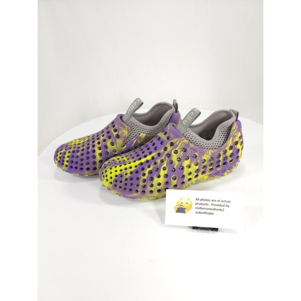 CCILU Kids Summer Youths Beach Water Shoe Girls Size 2 304029009 Yellow Purple